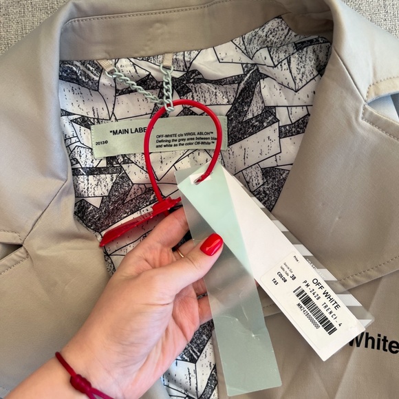 Off-white coat/trench - Picture 4 of 5